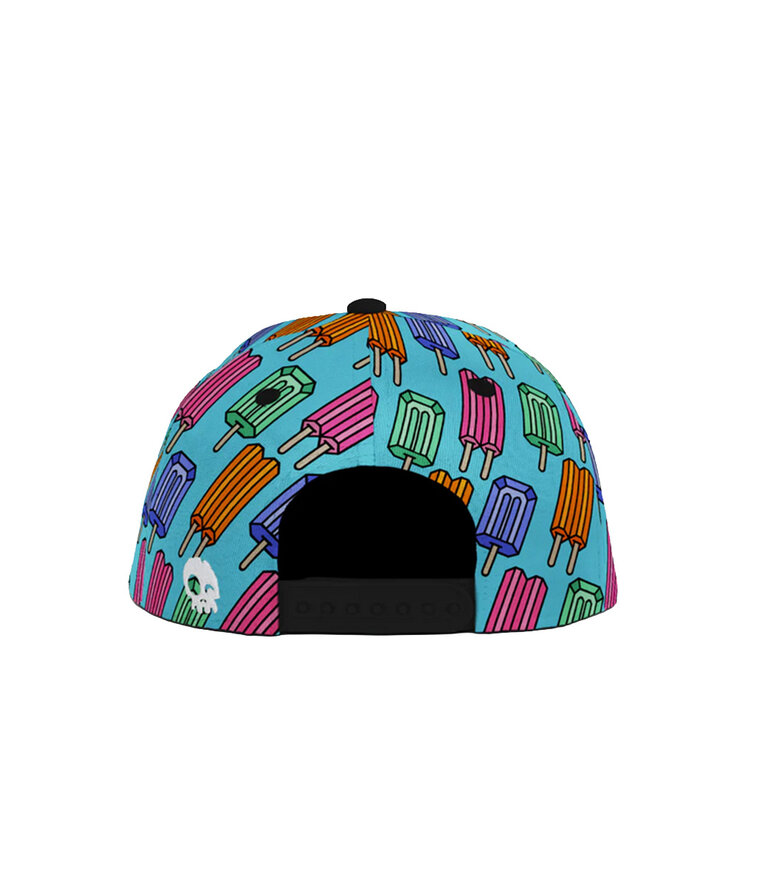 HEADSTER KIDS Snapback Pop Neon Blue