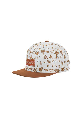 HEADSTER KIDS Casquette Snapback Vacay Vrai Blanc