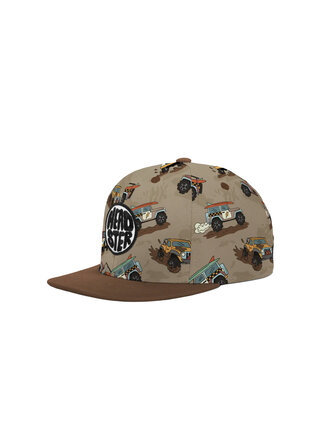 HEADSTER KIDS All Terrain Fun Snapback - Beige Sand