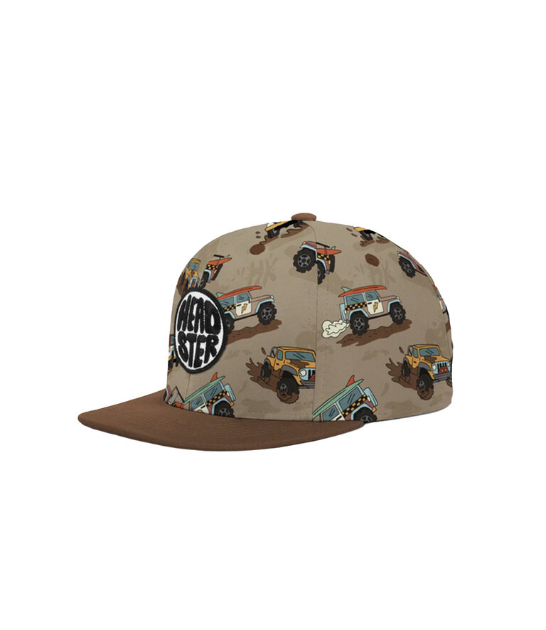 HEADSTER KIDS Casquette Snapback All Terrain Fun  Beige sable