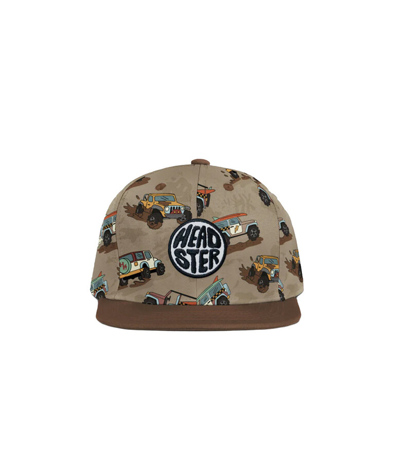HEADSTER KIDS All Terrain Fun Snapback - Beige Sand