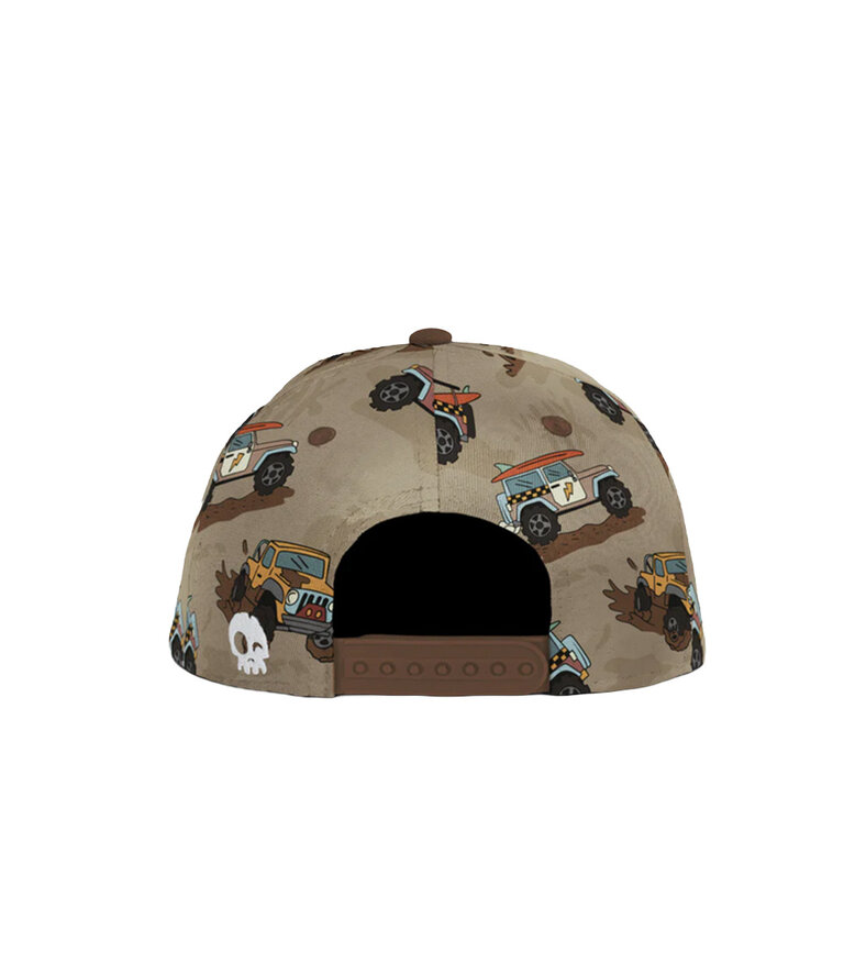 HEADSTER KIDS All Terrain Fun Snapback - Beige Sand