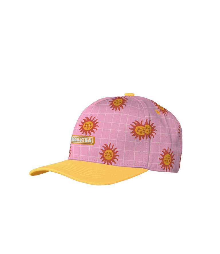 HEADSTER KIDS Casquette Snapback Horizon Sun à visière Smart Pink