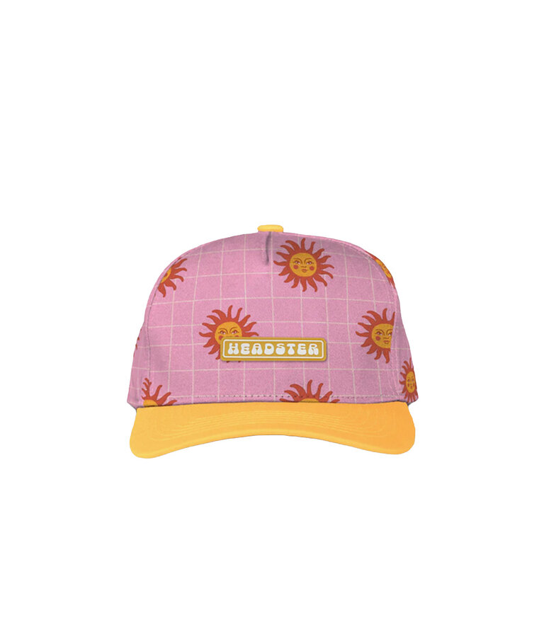 HEADSTER KIDS Casquette Snapback Horizon Sun à visière Smart Pink