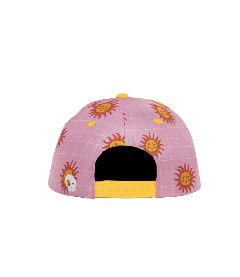 HEADSTER KIDS Horizon Sun Curved Brim Snapback Smart Pink