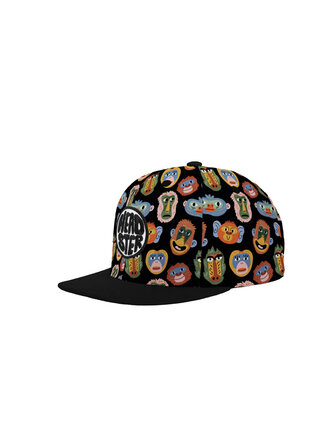 HEADSTER KIDS Casquette Snapback Monkey Business Noir