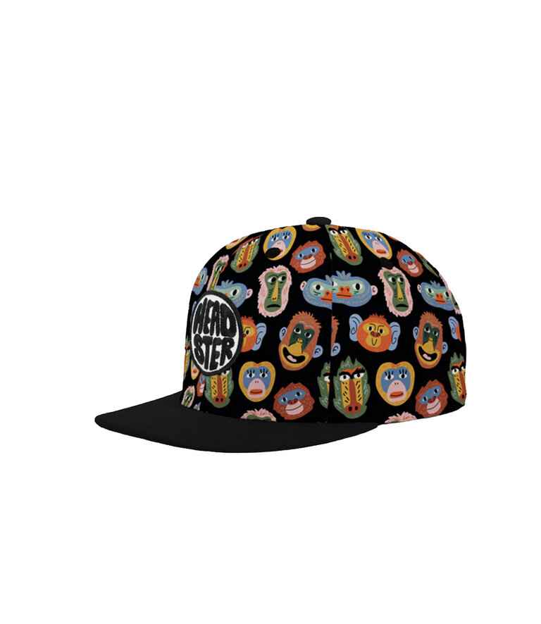 HEADSTER KIDS Monkey Business Snapback  Black
