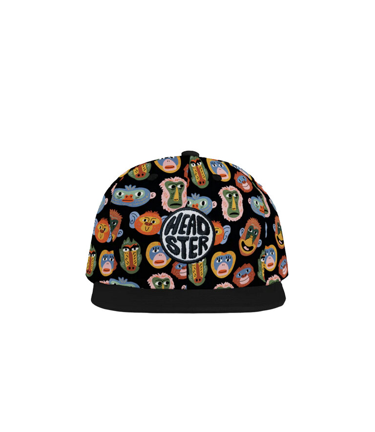 HEADSTER KIDS Casquette Snapback Monkey Business Noir