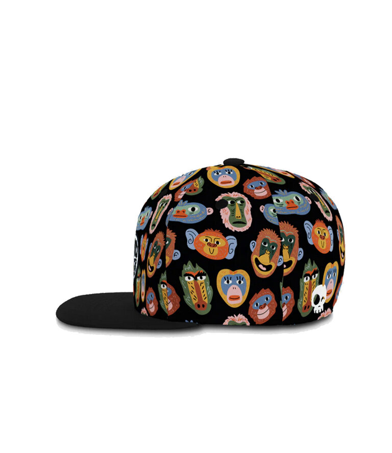 HEADSTER KIDS Casquette Snapback Monkey Business Noir
