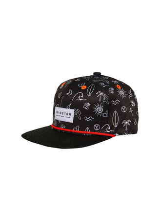 HEADSTER KIDS Surf's up Snapback Black