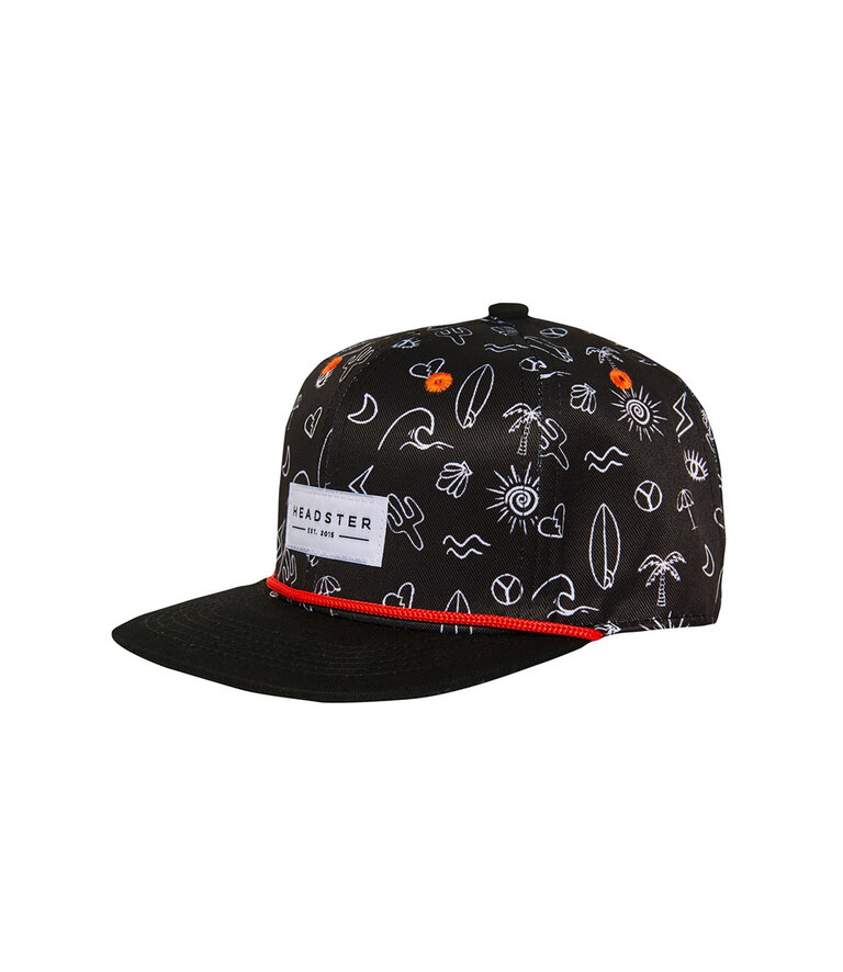 HEADSTER KIDS Surf's up Snapback Black