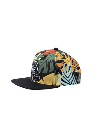 HEADSTER KIDS Tropic Black Snapback