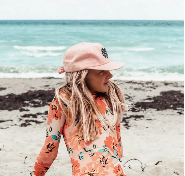 HEADSTER KIDS Casquette sans structure Beachy Rose