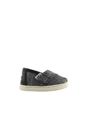 TOMS Tiny Classic Black Texture Chambray