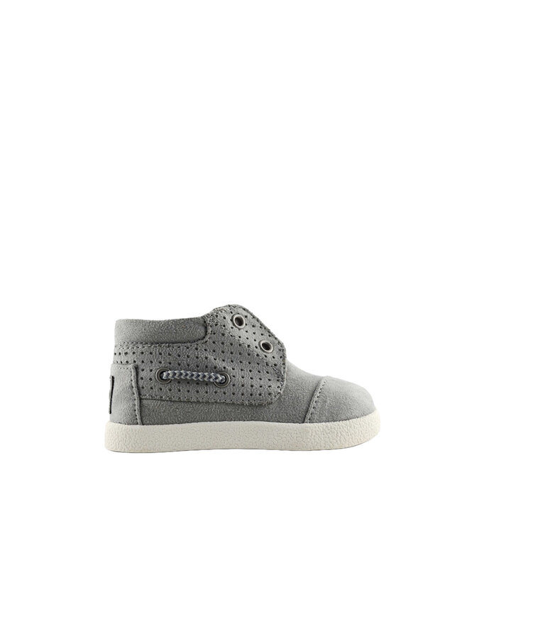 TOMS TINY BIMINI HI Grey Perforated