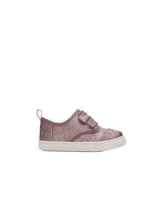 TOMS Tiny-Cordones Cupsole Pink Glitter