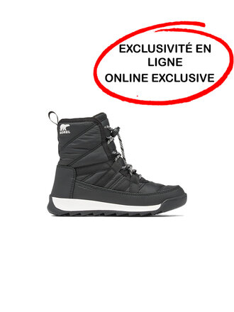 SOREL Youth Whitney II plus Black