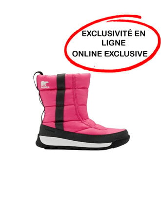 SOREL Youth Whitney II Puffy Pink
