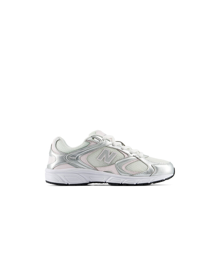 NEW BALANCE Junior- 408 Lace  Argent Pâle Métallique / Rose