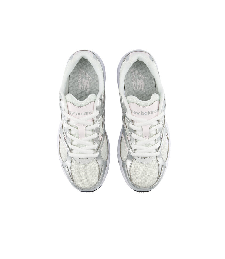 NEW BALANCE Junior- 408 Lace Pale Mettallic  Silver / Pink