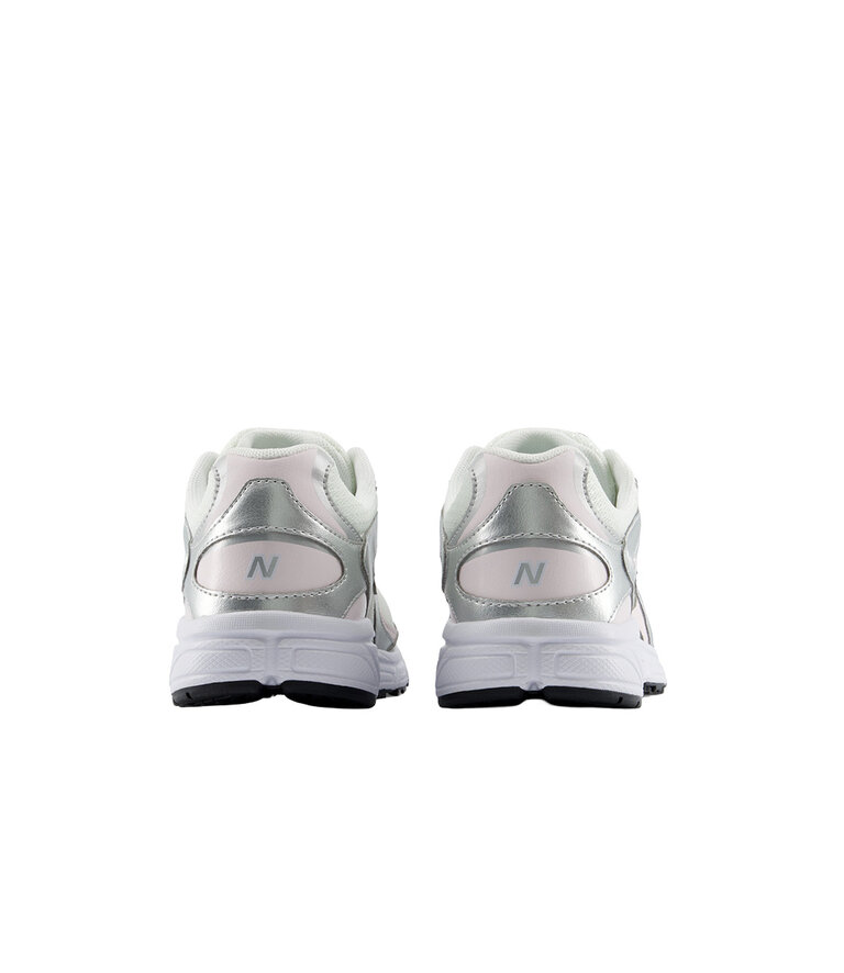 NEW BALANCE Junior- 408 Lace Pale Mettallic  Silver / Pink