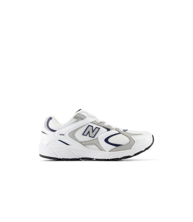 NEW BALANCE Enfants -408 Bungee Lace Blanc / Bleu