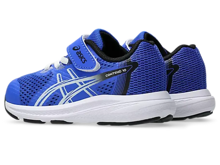 ASICS Contend 10 TS Bleu néon/Blanc