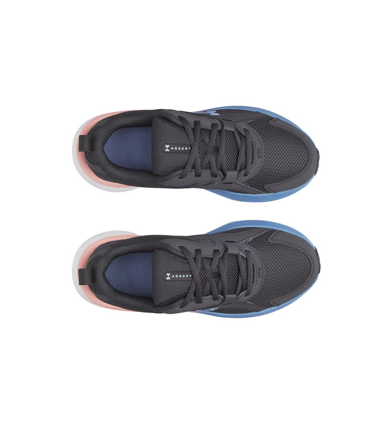 UNDER ARMOUR Junior- Assert 11 Lace Anthracite/ Posh Pink/ Blue Float