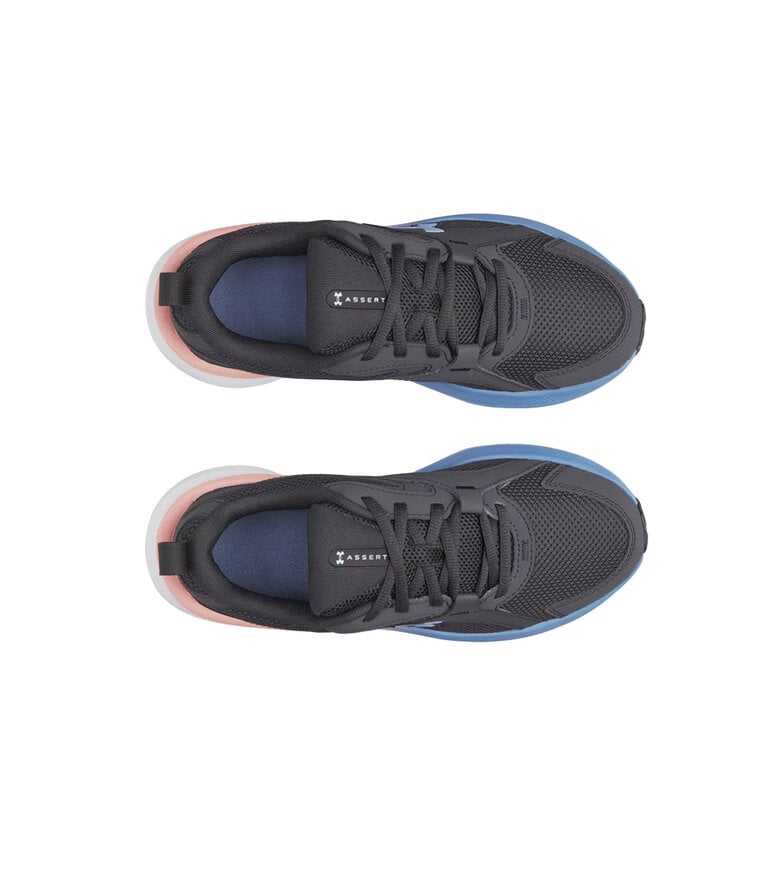 UNDER ARMOUR Junior- Assert 11 Lace Anthracite / Rose  / Bleu