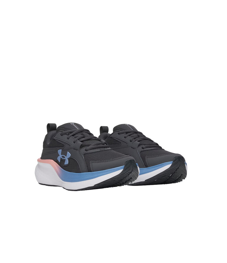 UNDER ARMOUR Junior- Assert 11 Lace Anthracite/ Posh Pink/ Blue Float
