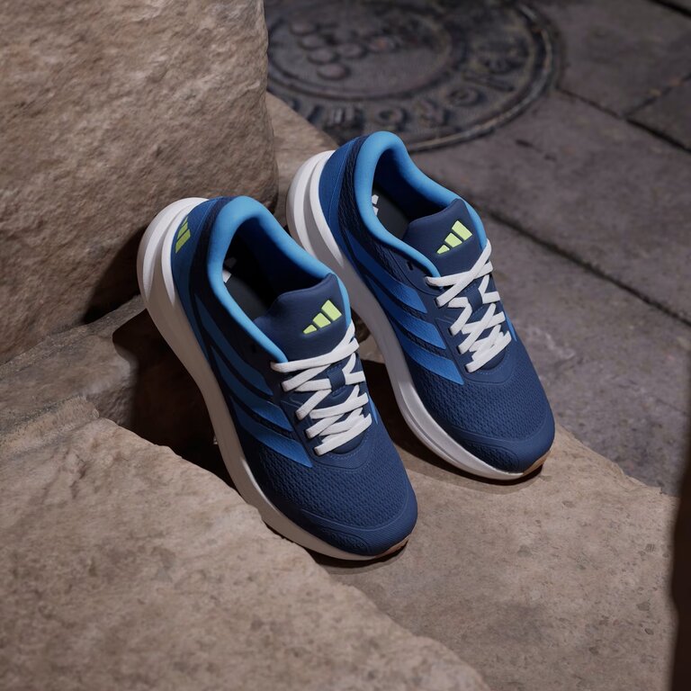 ADIDAS Junior - Runfalcon 6 Lace Bleu Foncé / Royla / Citron