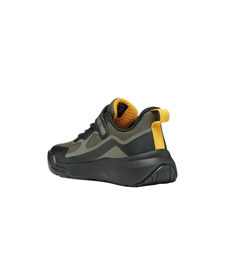GEOX Junior Pro-Ran Vert Foncé / Noir