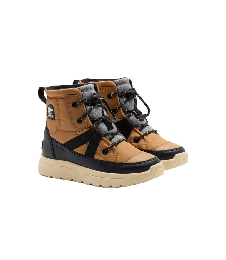 SOREL Kids Whitney™ III Mid Winter Boot Tawny Buff/Bleached Ceramic