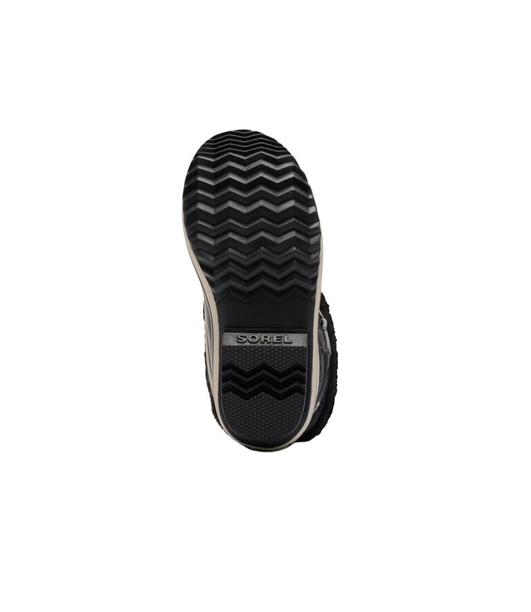 SOREL Enfants Yoot PAC Nylon Botte d'hiver Noir / Noir