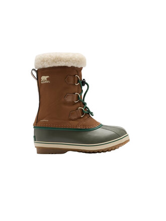 SOREL Enfants Yoot PAC Nylon Botte d'hiver  Tan / Vert Pierre