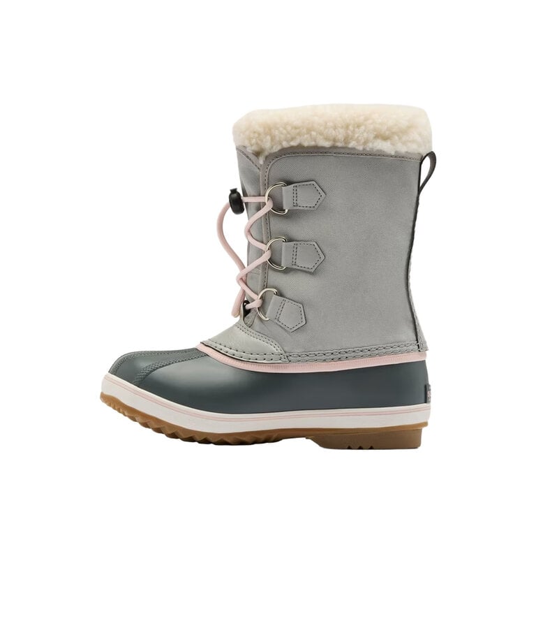 SOREL Kids Yoot PAC Nylon Winter Boot Dove / Gum 2
