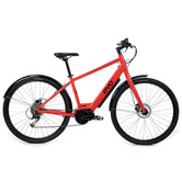 EVO, Kallio, Electric Bicycle, 700C, Sunset Red