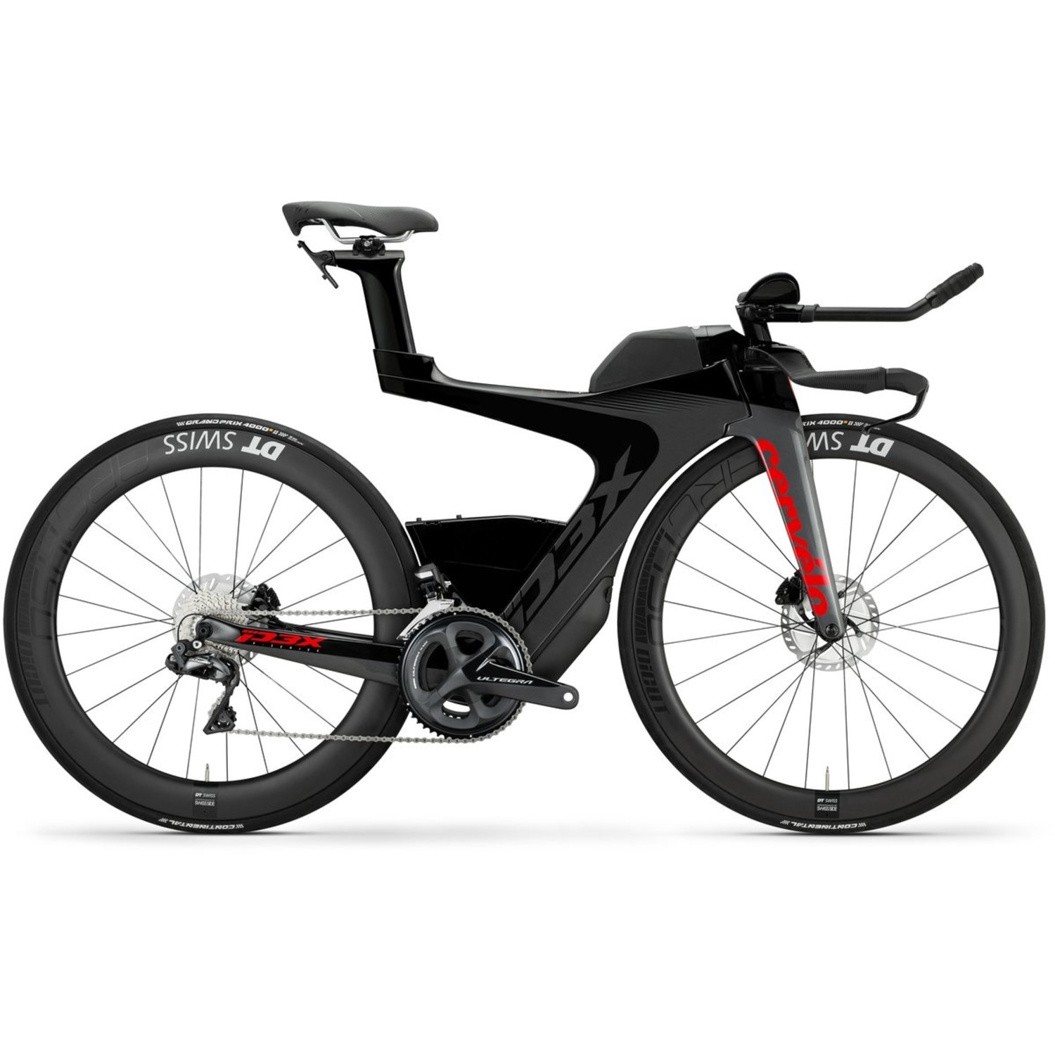 Cervelo P3X Ultegra DI2 R8070 Graphite Black Red Davelo