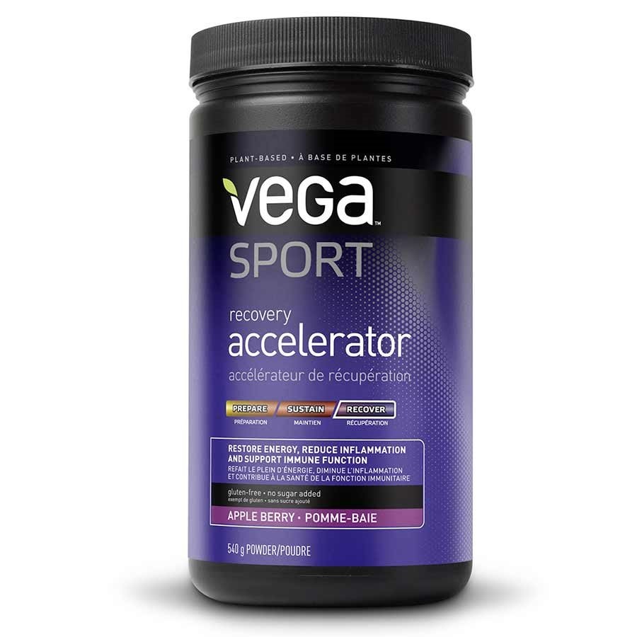 Vega, Sport, Recovery Accelerator, Drink mix, Apple/ Berry, 19oz Davelo
