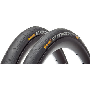 Continental Grand Prix Attack/Force Tire Set 700 x 23/25