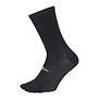 Evo Carbon Black Poly 6" Socks