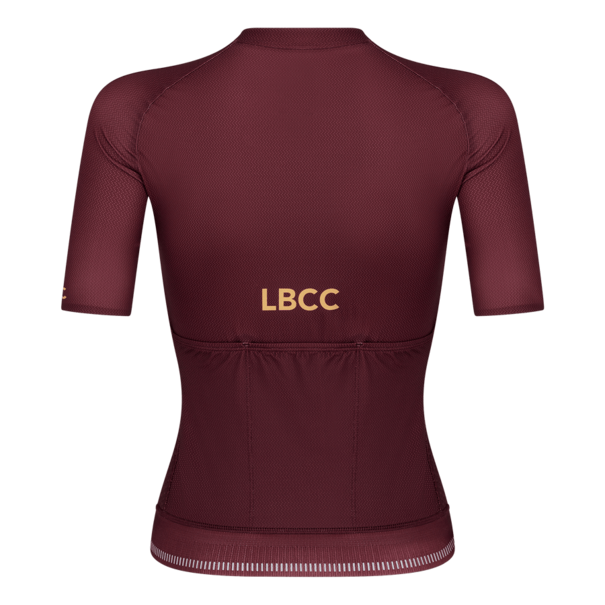 Le Braquet PODIUM PRO Women's Short Sleeve Jersey - Aubergine