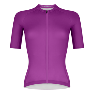 PODIUM Women's Short Sleeve Jersey - Pourpre