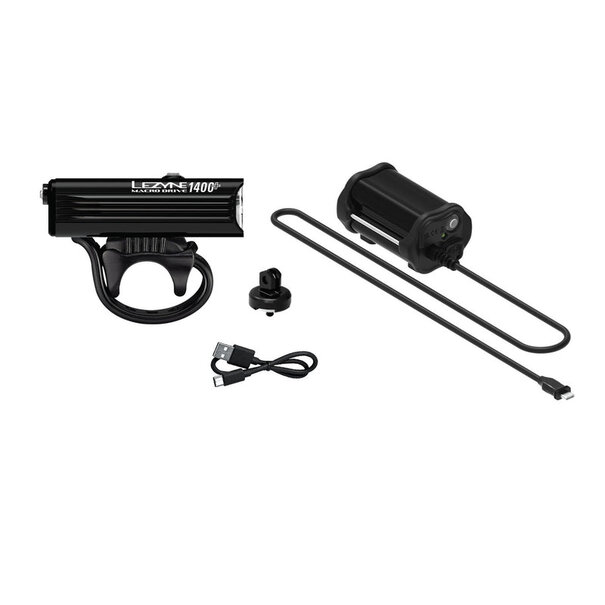 Lezyne Lezyne, Macro Drive 1400, Light, Front, Black