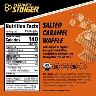 Energy Waffle Gluten Free