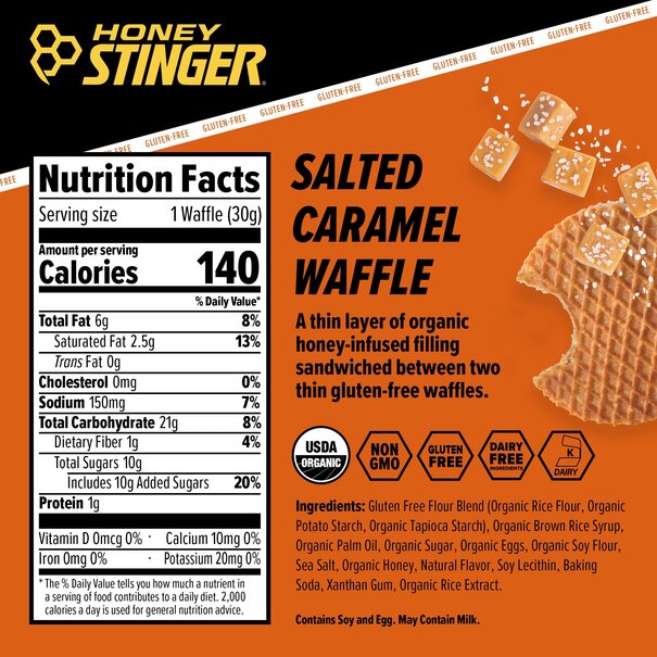 Honey Stinger Energy Waffle Gluten Free