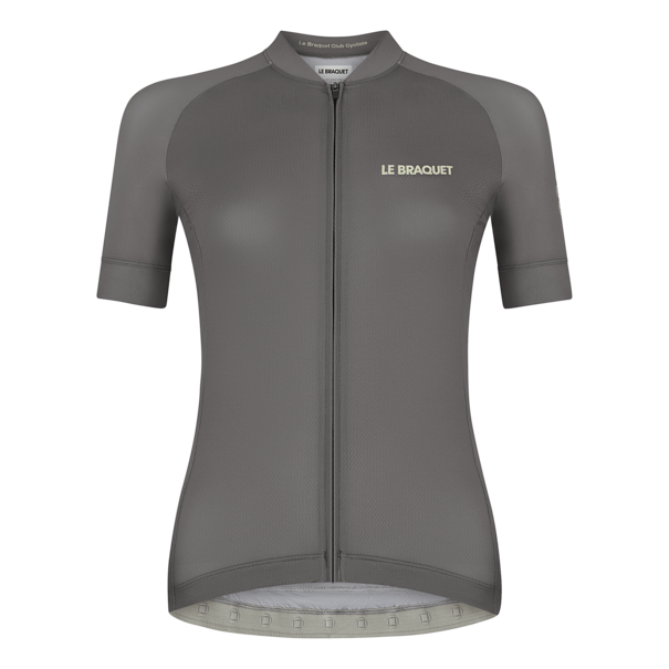 Le Braquet TEMPO Maillot A Manches Courtes Pour Femmes - Charbon