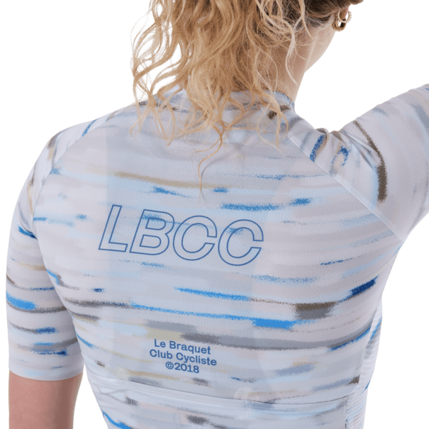 Le Braquet PODIUM PRO Women's Short Sleeve Jersey - Coast