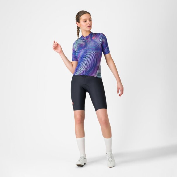 Castelli Maillot à Manches Courtes Cosmic Vortex Pour Femmes