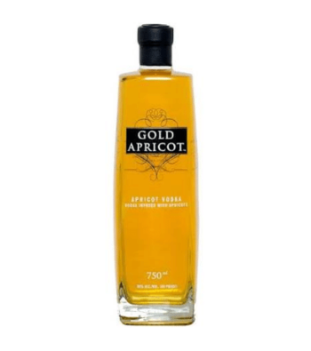 Black Infusions, Gold Apricot Vodka · 750 mL